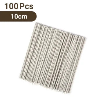 100pcs 6-20cm Waxed Cotton Candle Wicks - ATSProducts