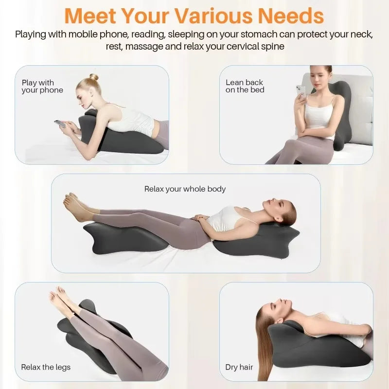 Xiuwo Wedge Pillow WithRemovable Cover