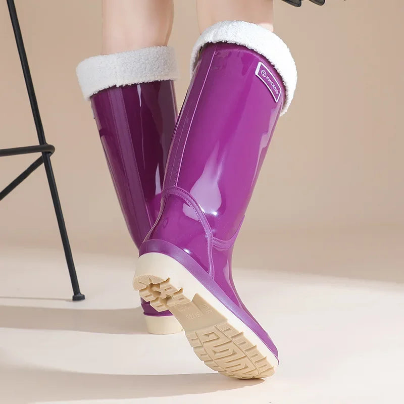 Extra High Anti-Slip Rubber Boots - ATSProducts
