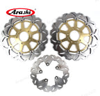 Arashi 1 Set 320 / 240 mm HAYABUSA GSX R 1300 1999-2007 CNC Front Rear Brake Disc Rotors For SUZUKI GSX-R GSXR 1300 2005 2006 - ATSProducts
