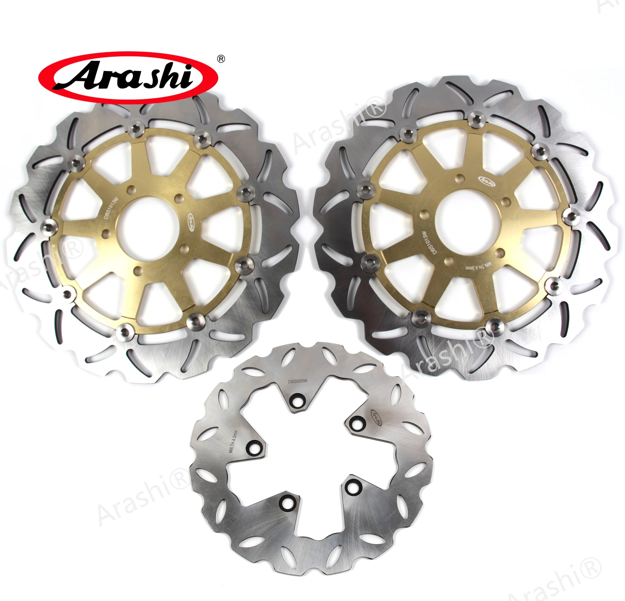 Arashi 1 Set 320 / 240 mm HAYABUSA GSX R 1300 1999-2007 CNC Front Rear Brake Disc Rotors For SUZUKI GSX-R GSXR 1300 2005 2006 - ATSProducts