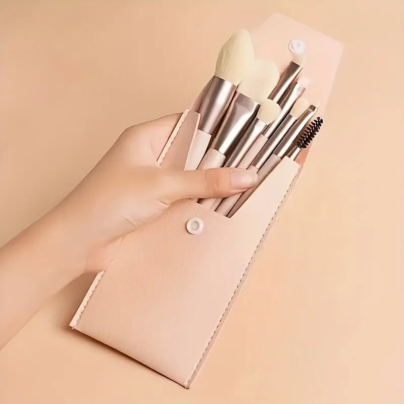 Makeup Brushes 8Pc Set - ATSProducts