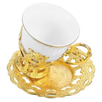 1 Set Vintage Turkish Cappuccino Cup Set - ATSProducts