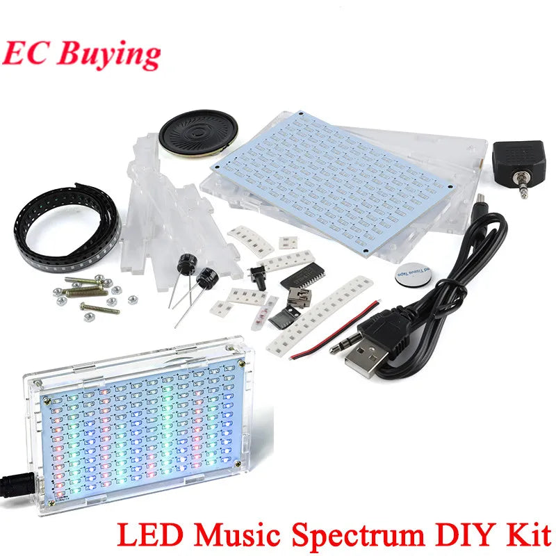 EC Buying DIY LED Music Spectrum Electronic Kit - ATSProducts