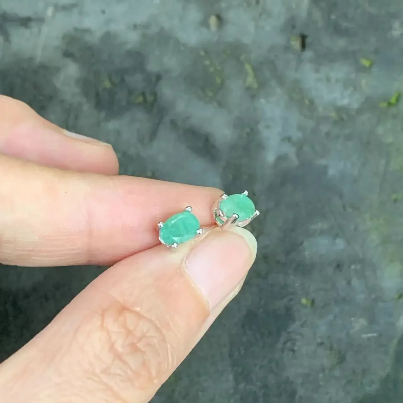 Natural Emerald Earrings - ATSProducts