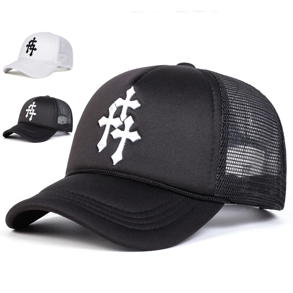 Unisex Cross Embroidery Baseball Cap - ATSProducts