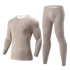 2/4 Pcs Men's Solid Color Thermal Underwear - ATSProducts
