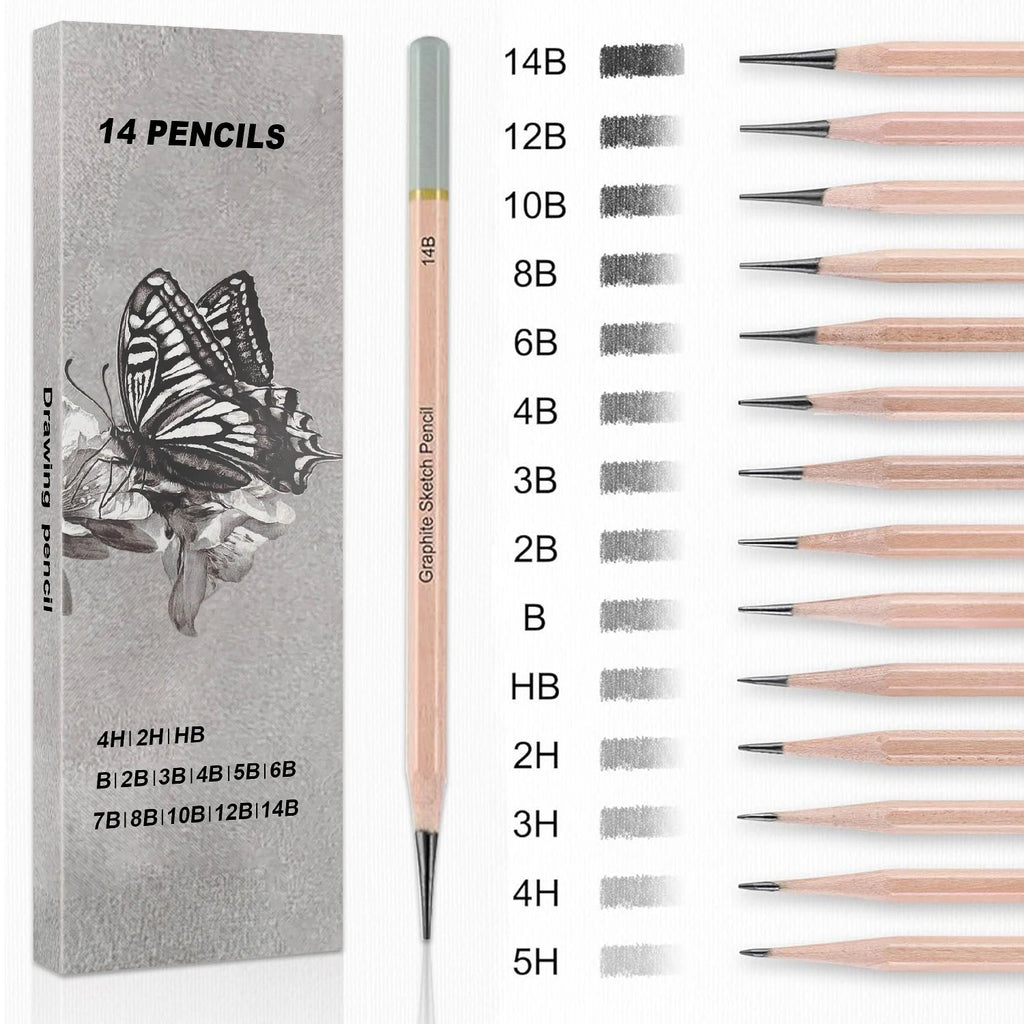 6-29pcs Pro Sketching Pencils Set - ATSProducts
