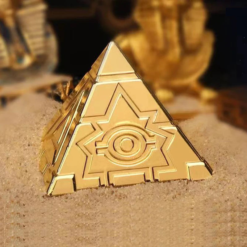 Muddy Puddles Pyramid Fidget Spinner Metal Spinning Tops - ATSProducts