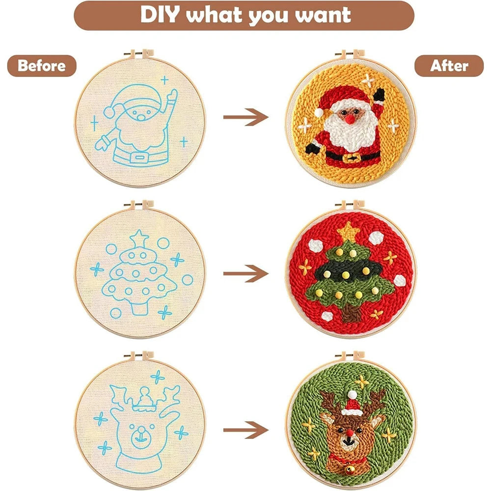 Jay Home 14PCS Embroidery Punch Set - ATSProducts