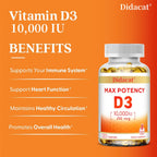 Didacat Vitamin D3 10,000 IU (250 mcg) - ATSProducts