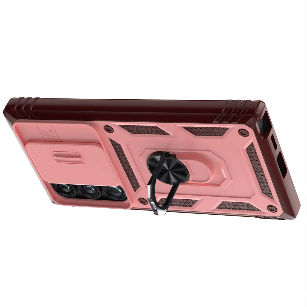 Phone Case Hybrid Ring Kickstand Hard Shockproof Cover - ATSProducts