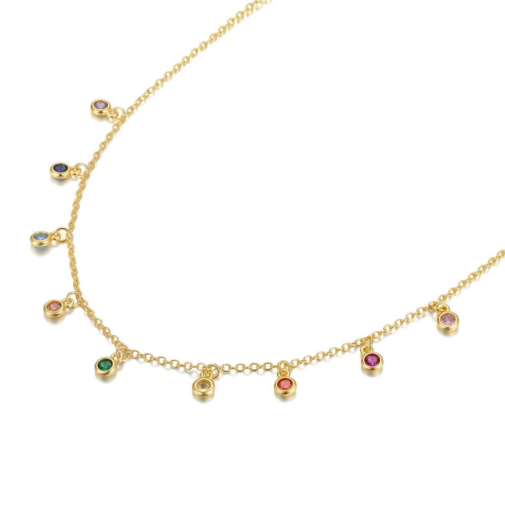 Aide French Round Zirconium Necklace - ATSProducts