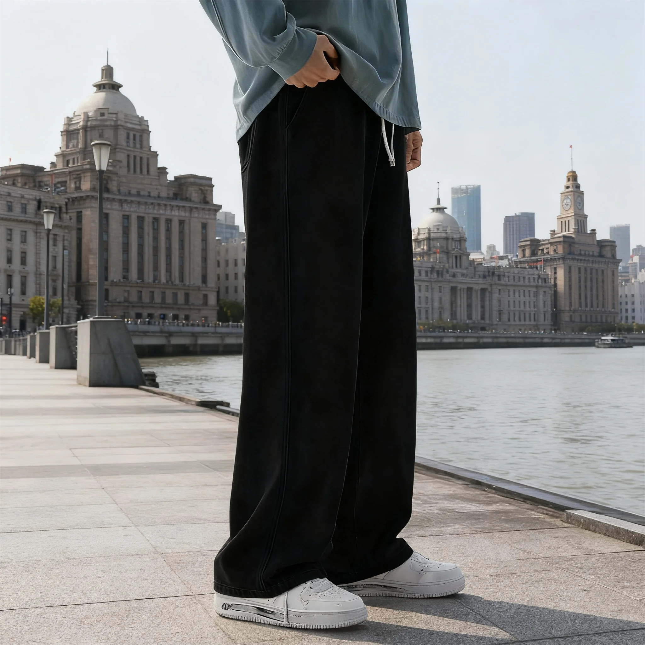 Men's Wide-Leg Jeans - ATSProducts