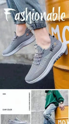 Qingnuan Breathable Soft Bottom Sneakers - ATSProducts