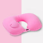 Bigsweety Inflatable Portable Neck Pillow U-shaped