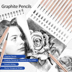 6-29pcs Pro Sketching Pencils Set - ATSProducts