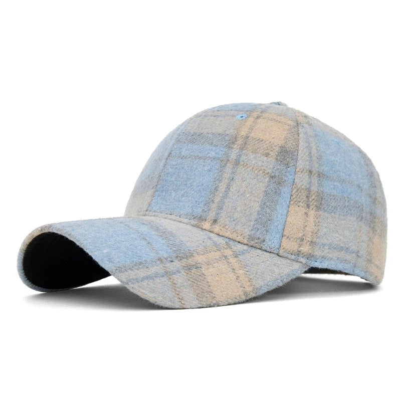Plaid Baseball Cap - ATSProducts