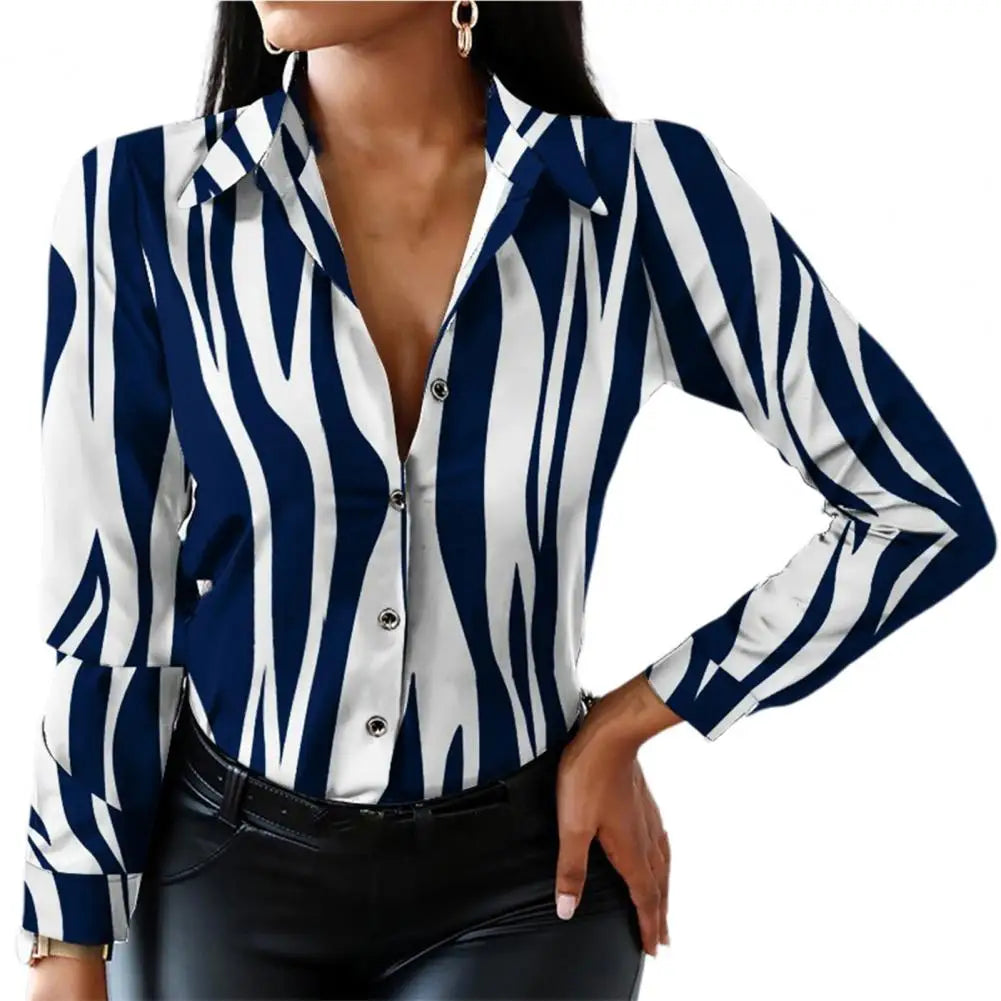 Sanwood Graphic Blouse - ATSProducts