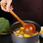 5-Piece Wooden Cooking Utensils Set – Non-Stick Kitchen Tools with Spoons & Spatulas, Heat-Resistant Cookware for Daily Use - ATSProducts