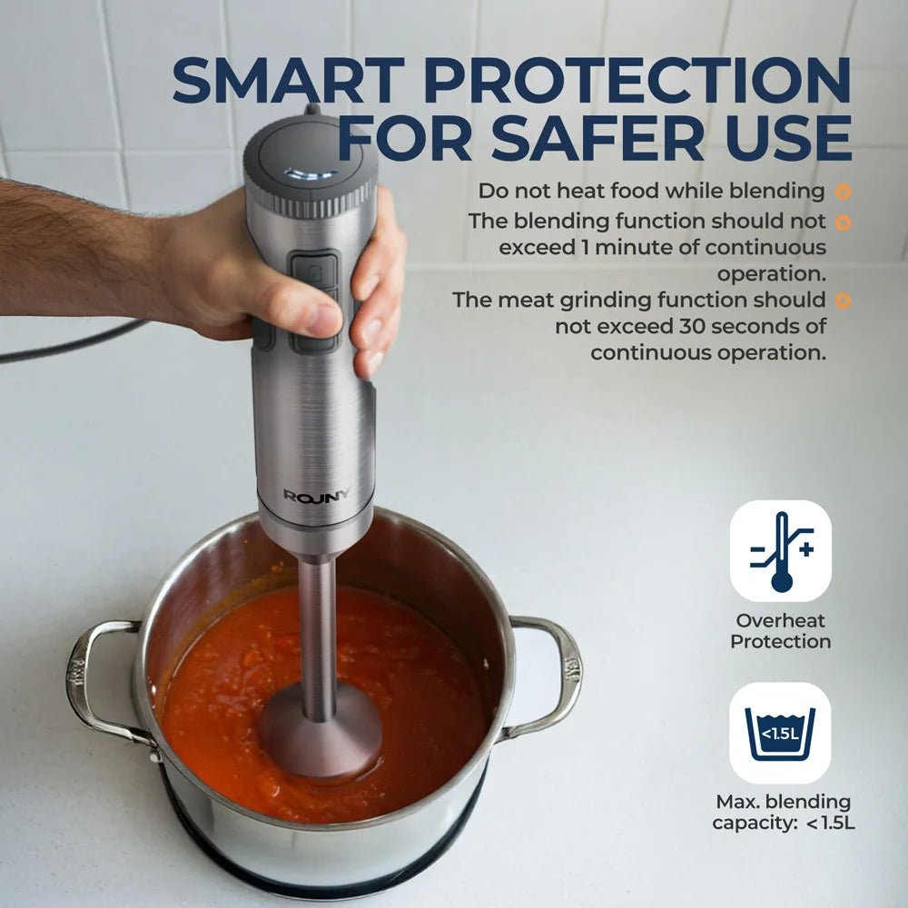 Rouny Hand Immersion Blender Powerful - ATSProducts