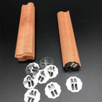 10pcs Natural Wooden Candle Wick With Holders - ATSProducts