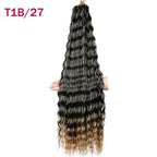 WIGSIN 30Inch Synthetic  Long Deep Wave Hair - ATSProducts