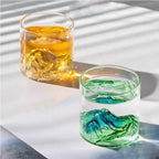 Mountain Design Glass Cup - ATSProducts