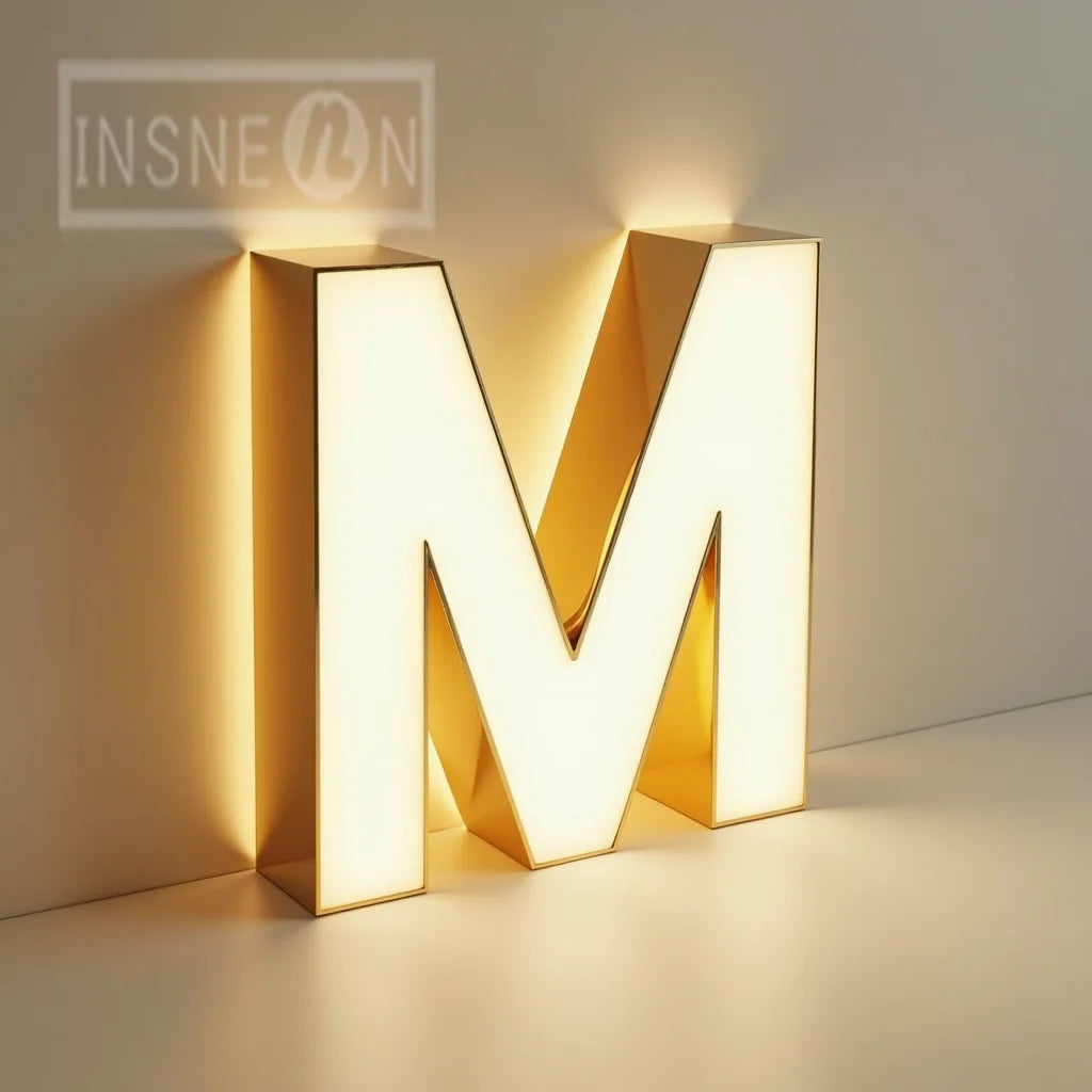 Custom Stainless Steel LED Sign - ATSProducts