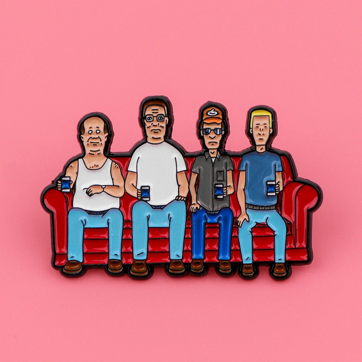 King Of The Hill Brooches - ATSProducts