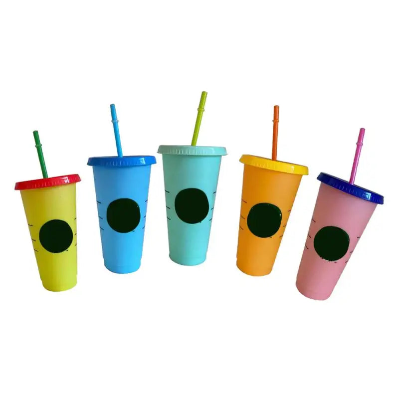 5Pc Tumbler Set with Straw - ATSProducts