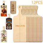 6pc/12pcs/24pcs Mini Wooden Cutting Board - ATSProducts