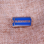 Nostalgic Blockbuster Video Enamel Pin