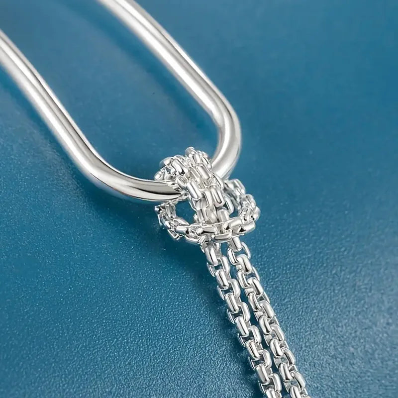 S925 Silver Minimalist Geometric Bracelet - ATSProducts