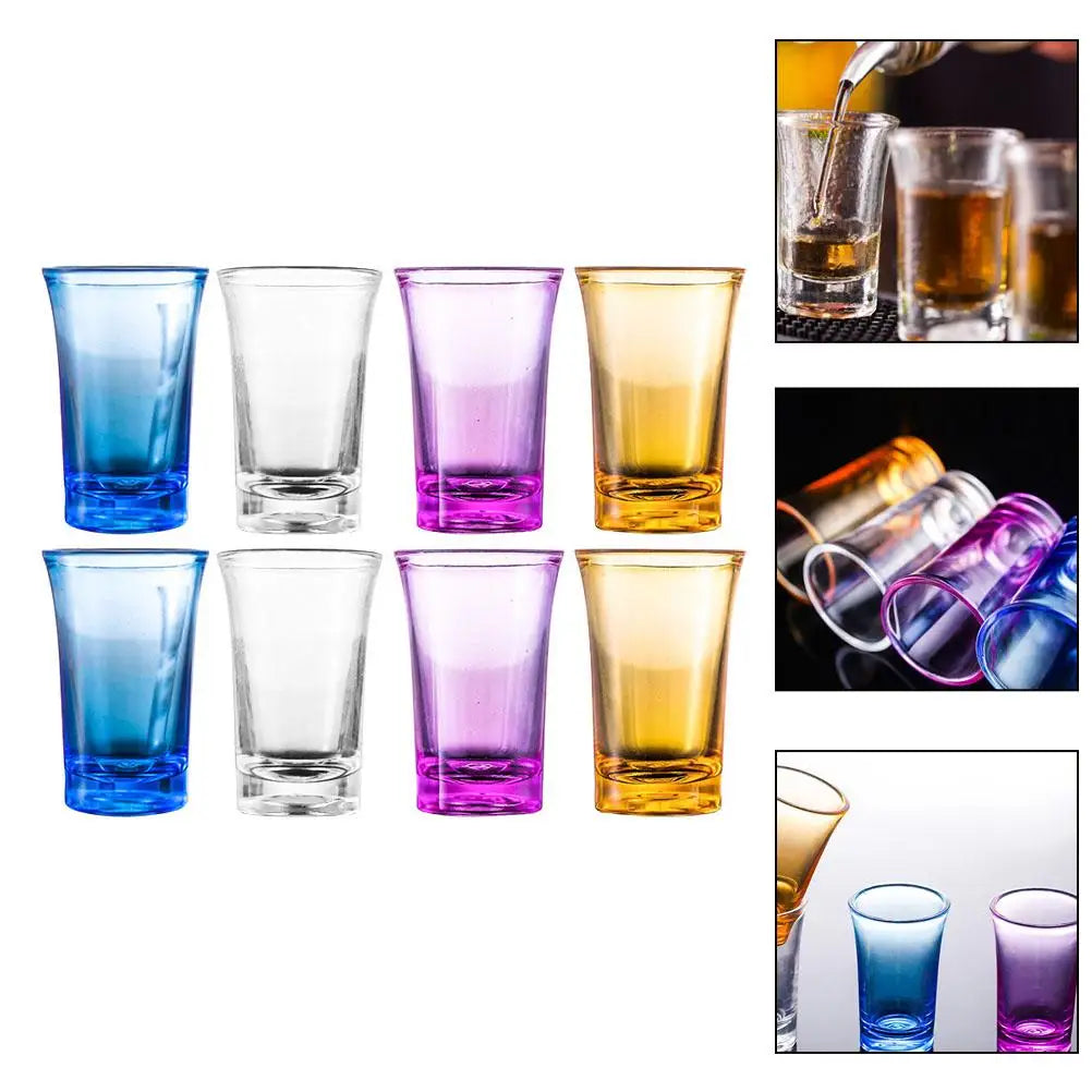 8 Pc Acrylic Cup Set - ATSProducts