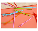 30 PCs Mixed Color 7/9/15cm Plastic Knitting Needles - ATSProducts