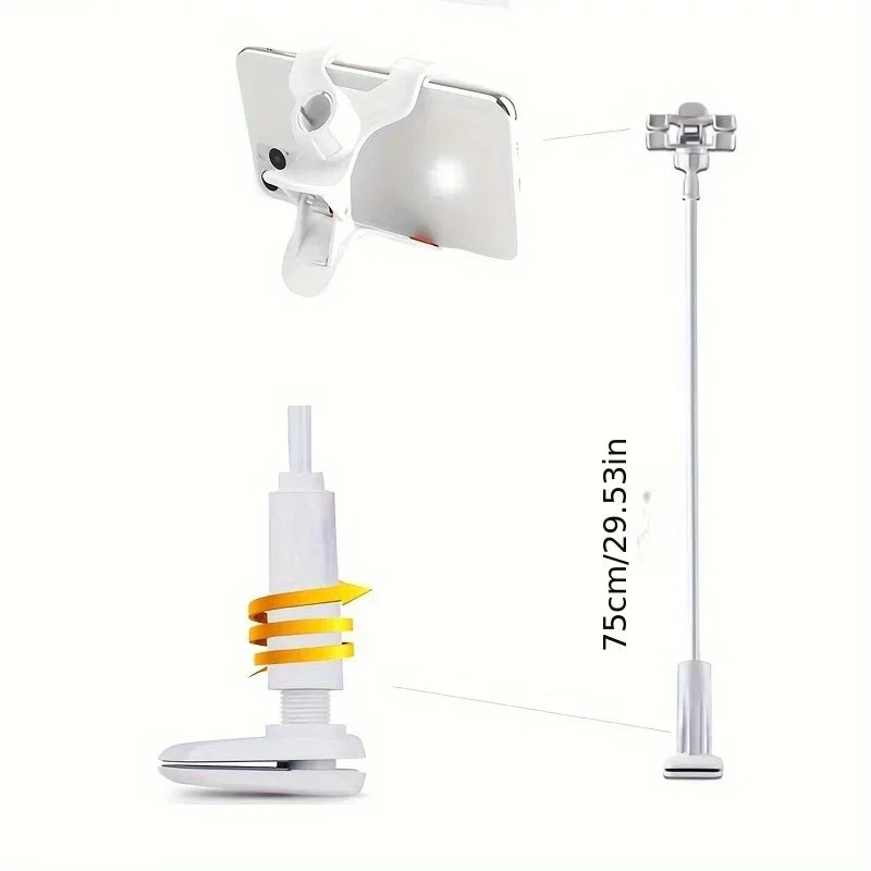 Cellphone Stand Holder with Grip Flexible Long Arm Gooseneck - ATSProducts