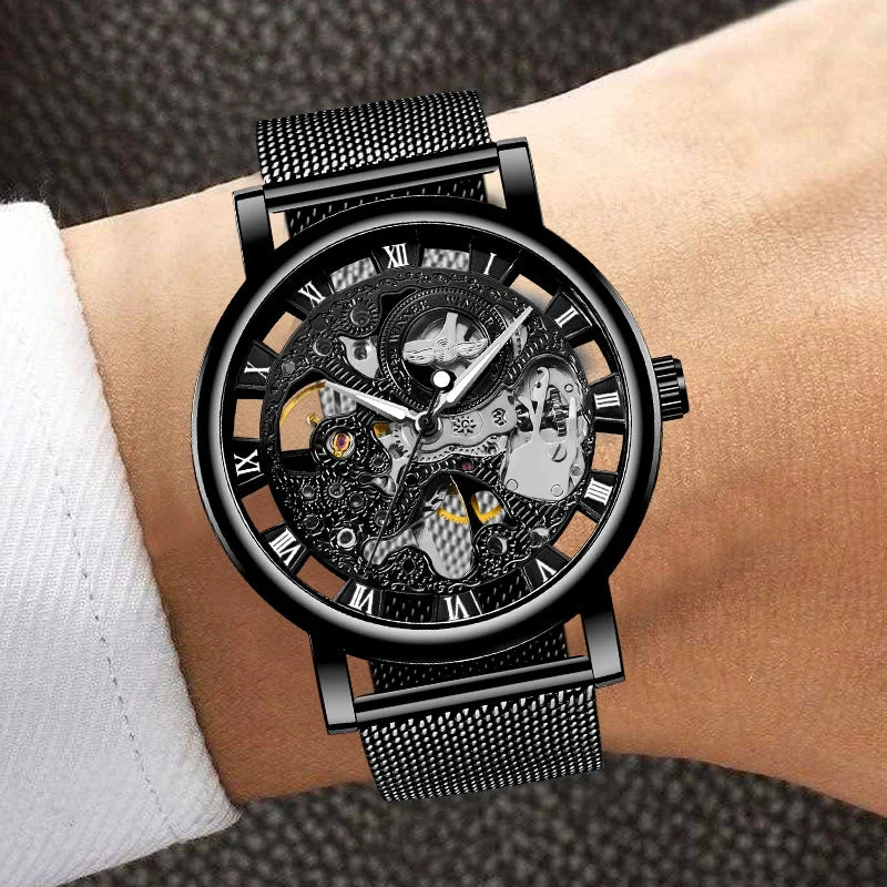 Mechanical Men's Stainless Steel Watch - ATSProducts