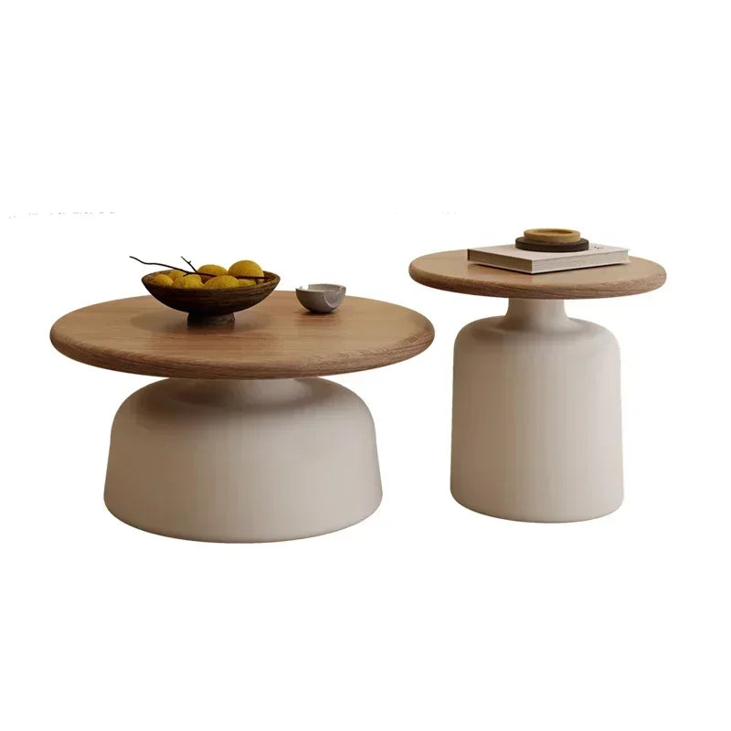 Nordic Style Round Coffee Table Set - ATSProducts