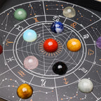 Natural Crystal Ball Constellation Healing Stones - ATSProducts