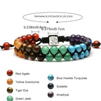 Adjustable Chakra Treatment Crystal Bracelet - ATSProducts