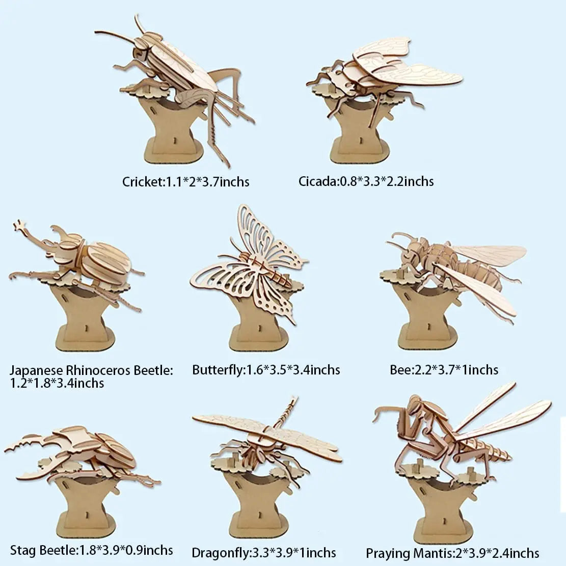 DIY 3D Wooden Puzzle Model - ATSProducts