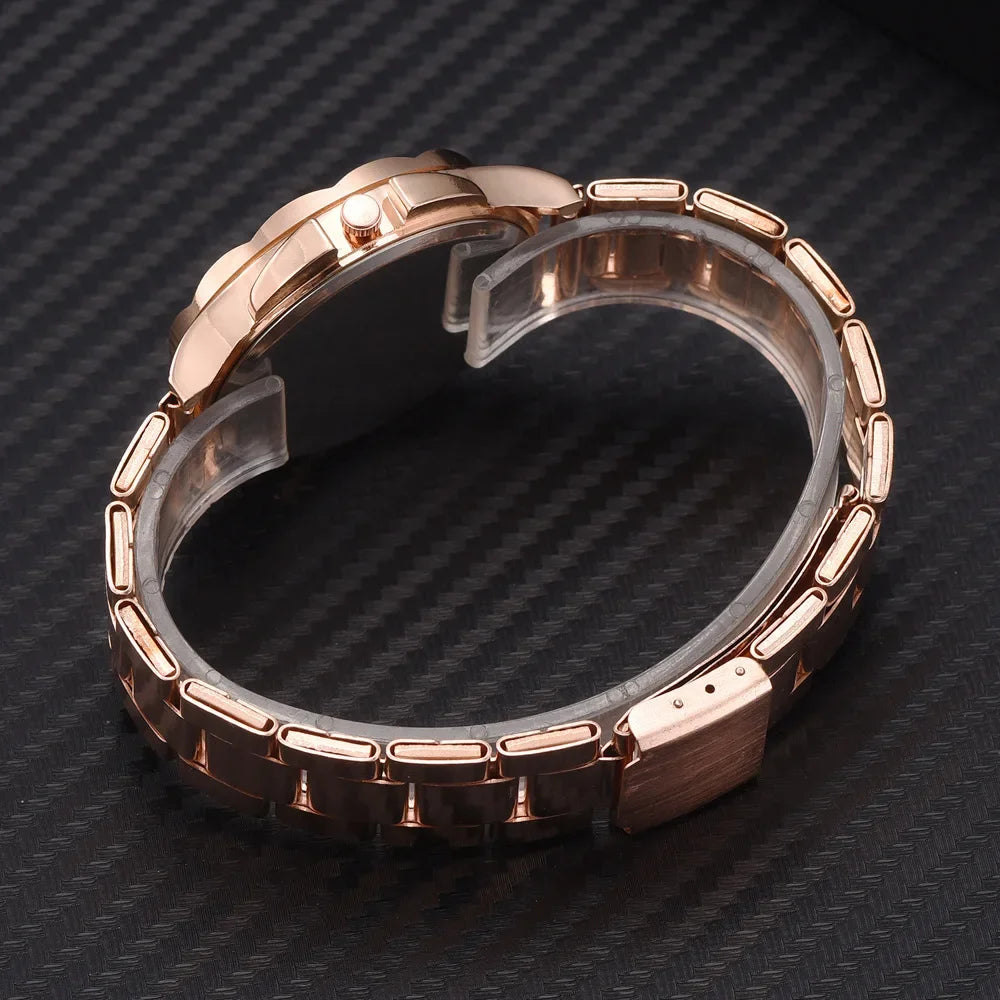 Rose Gold Luxury Watch - ATSProducts
