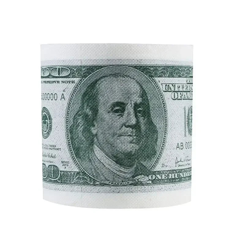 One Hundred Dollar Bill Toilet Roll - ATSProducts