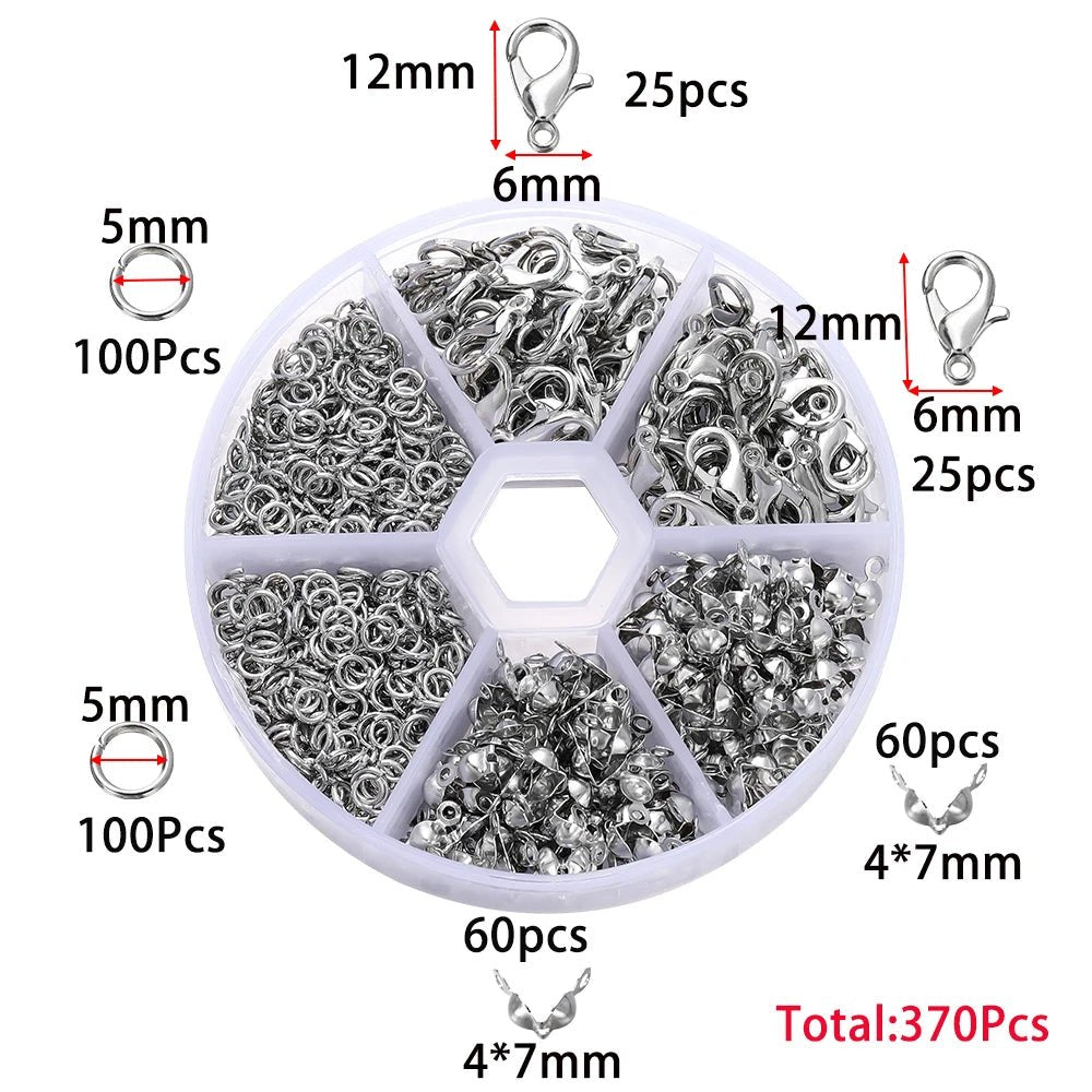 St.Kunkka 210-400pcs/Box Jewelry Making Kits - ATSProducts
