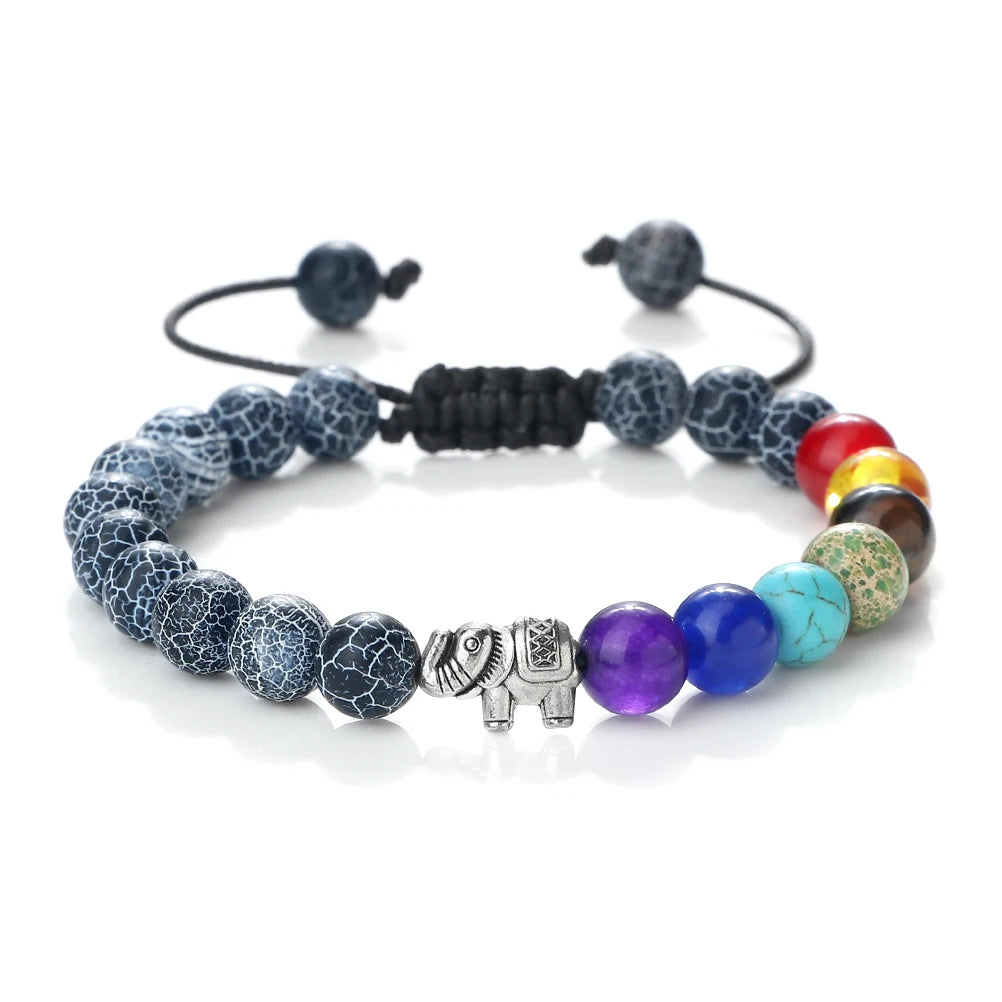 Handmade Natural Stone 7 Chakra Beaded Bracelets - ATSProducts