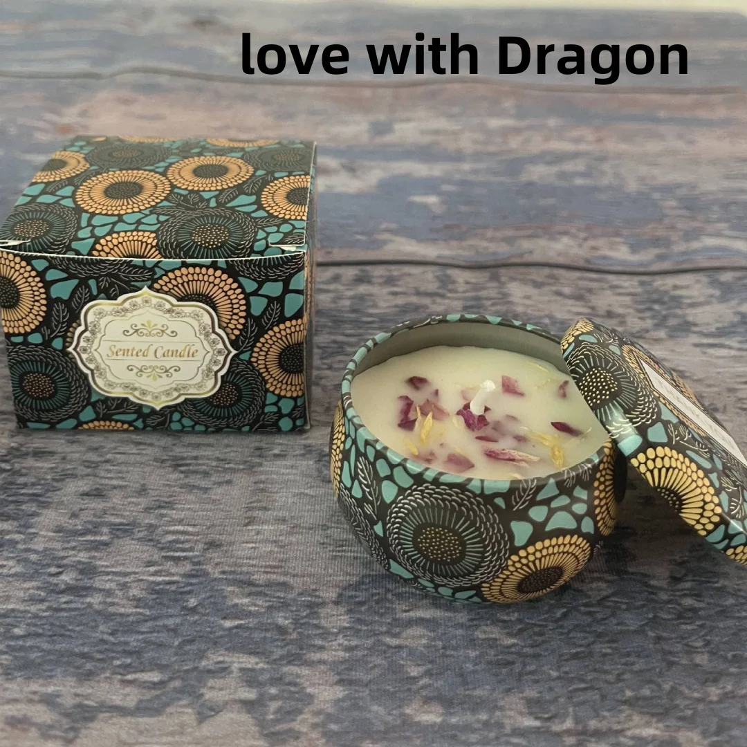 1/4PCS Vintage Scented Candles Soy Wax Candle Jars - ATSProducts