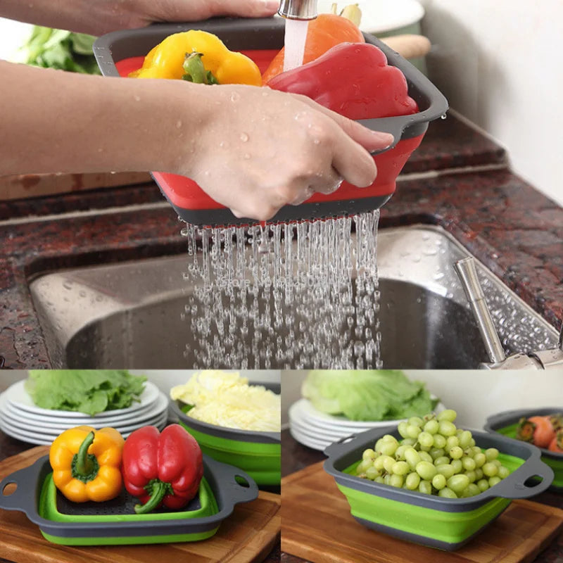 Silicone Folding Drain Basket - ATSProducts