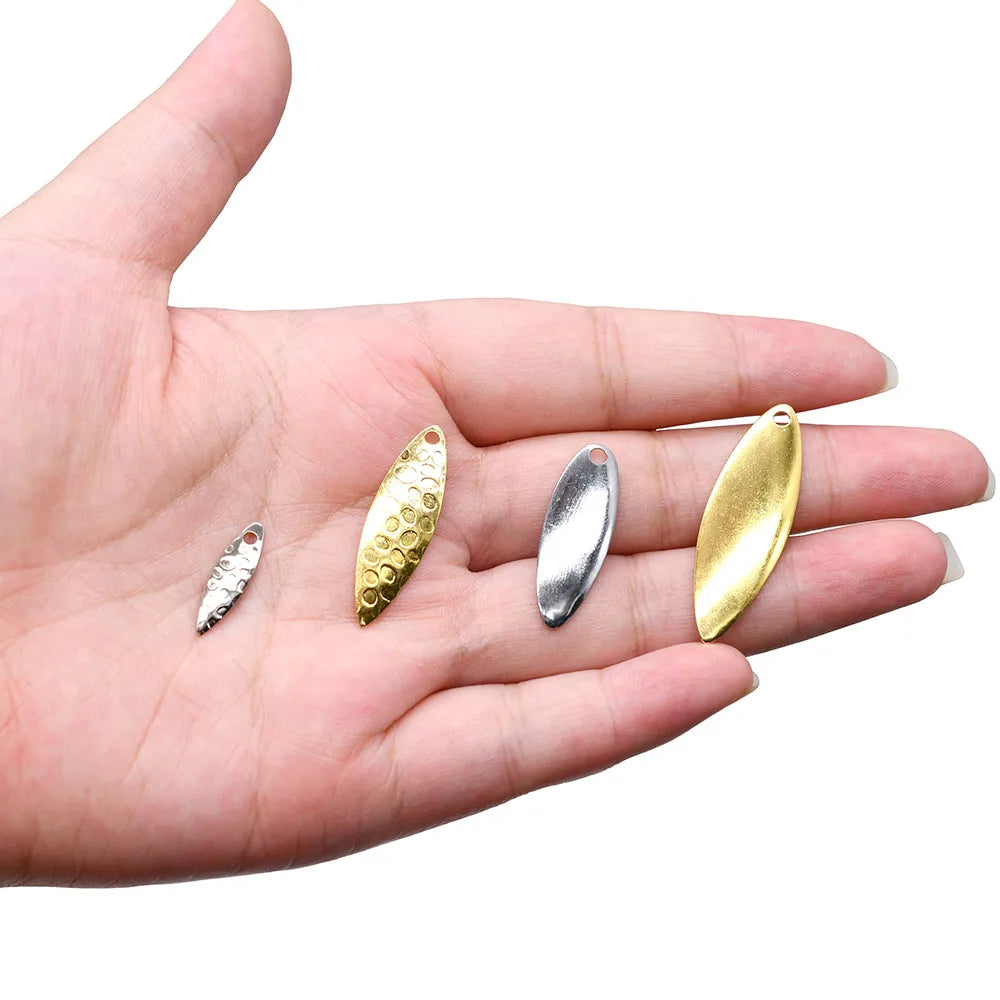 MNFT 20Pcs Noise Sequin Willow Leaf Metal Sequin Bait - ATSProducts