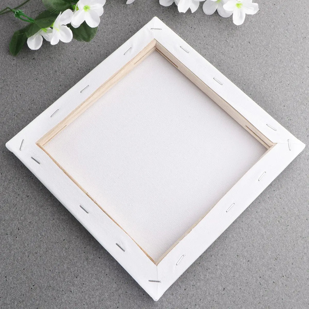 20X20Cm Large Blank Cotton Canvas Panels - ATSProducts